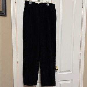 Zenana Outfitters Men's Corduroy Trousers - Deep Black